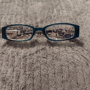 Teak Reading Glasses power +2